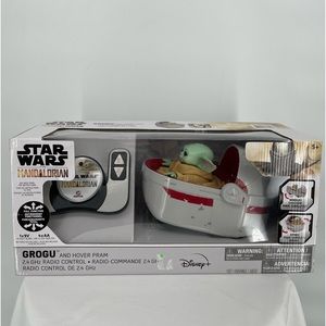 Disney Star Wars The Mandalorian Grogu and Hover Pram 2.4 GHz Radio Control‎ NWT